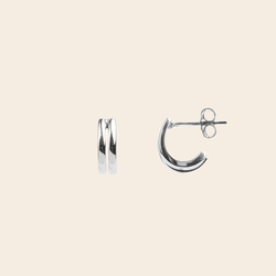 All the Luck in the World oorbel 'Bliss' - zilver