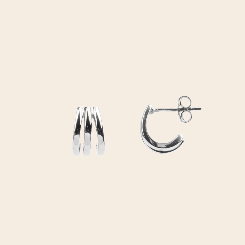 All the Luck in the World earring 'Bliss' - silver
