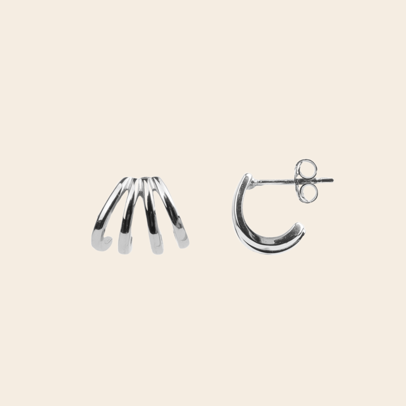 All the Luck in the World earring 'Bliss' - silver