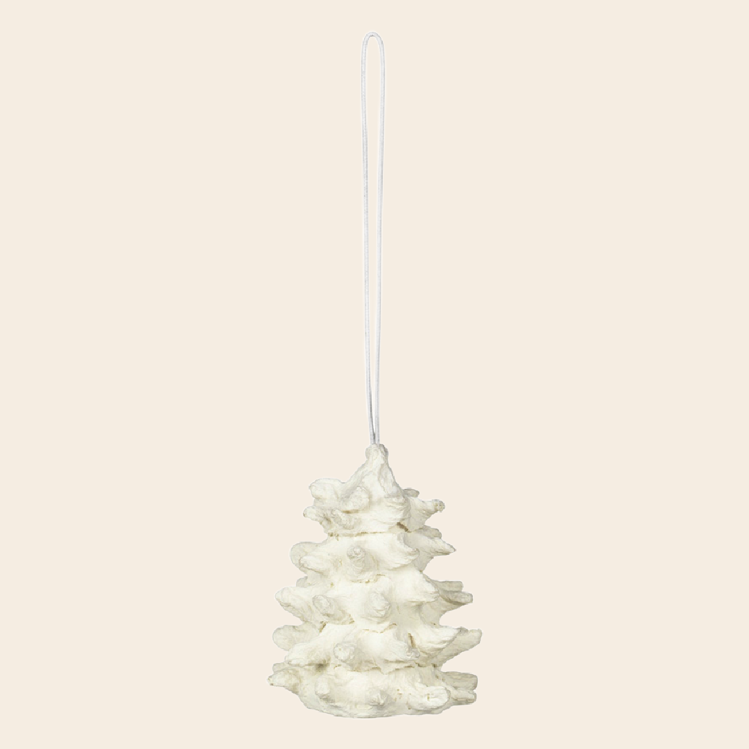 Broste ornament 'Tree' - cotton maché
