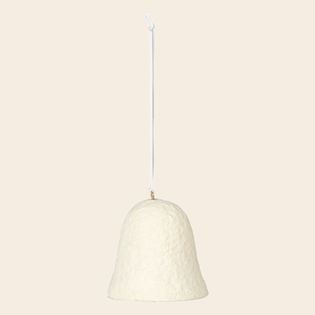 Broste ornament 'Bell' - cotton maché