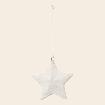 Broste ornament 'Star' - pulp