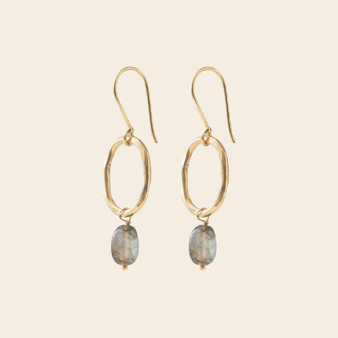 A Beautiful Story Earrings 'Graceful' gold