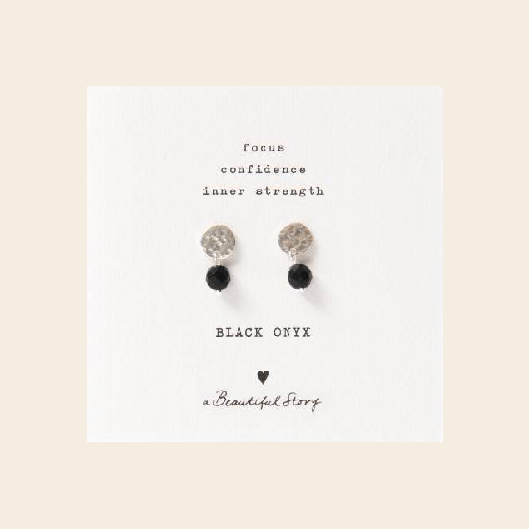 A Beautiful Story set oorbellen 'Coin' - zilver