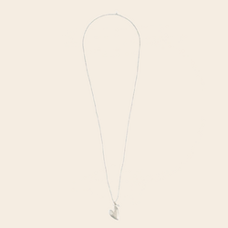 A Beautiful Story ketting 'Paradise' hart - rozenkwarts zilver
