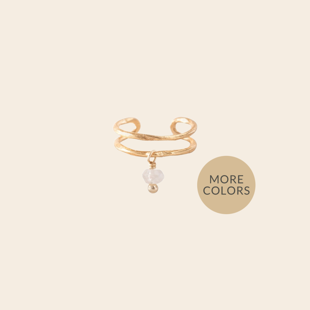 A Beautiful Story ear cuff gold