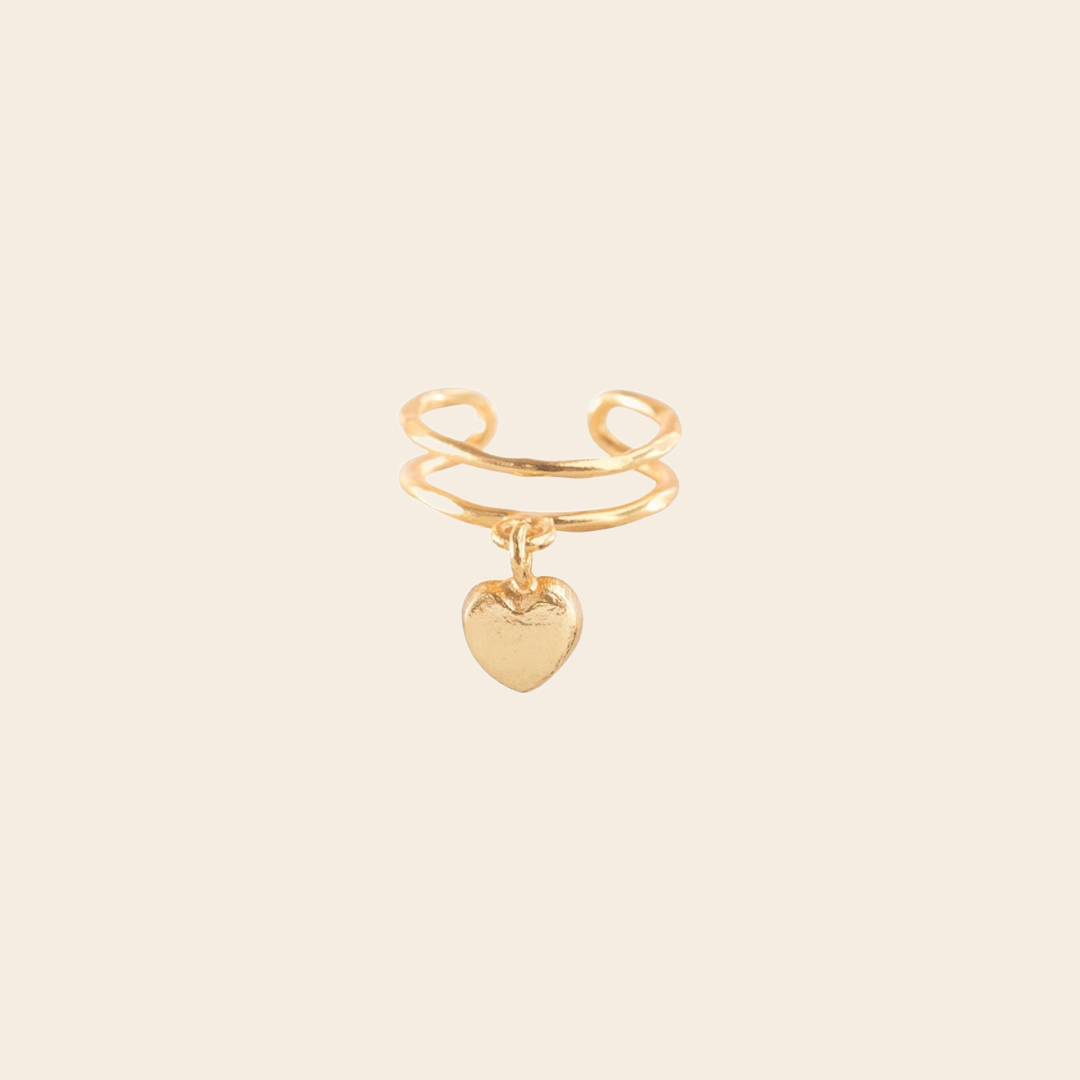 A Beautiful Story ear cuff gold