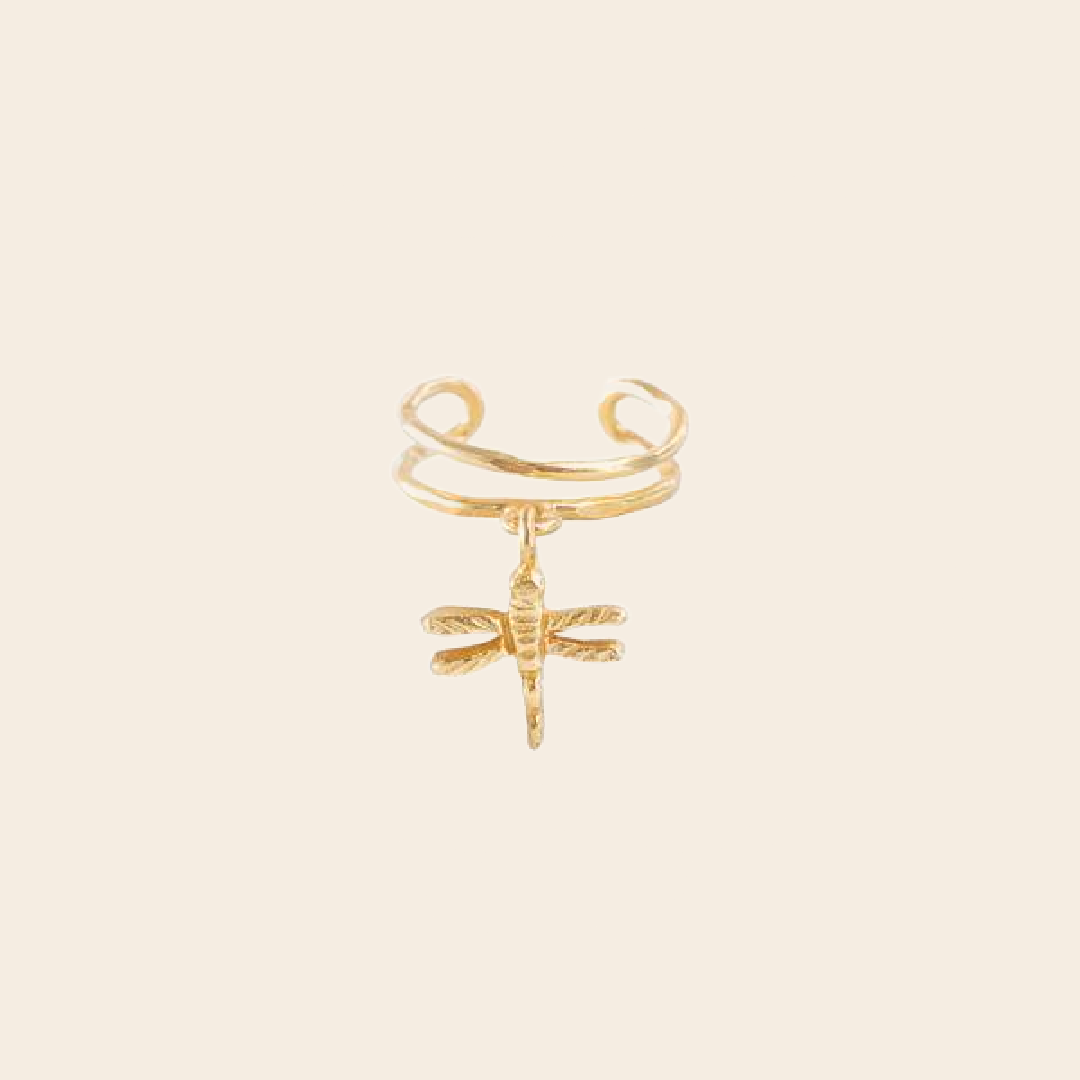 A Beautiful Story ear cuff gold