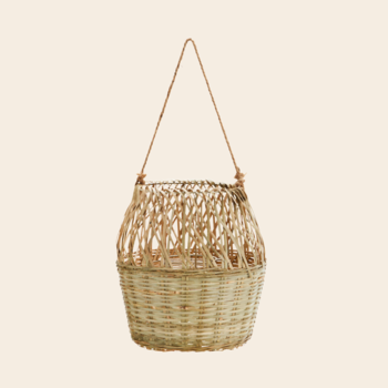 Madam Stoltz lantern 'Palma' - bamboo