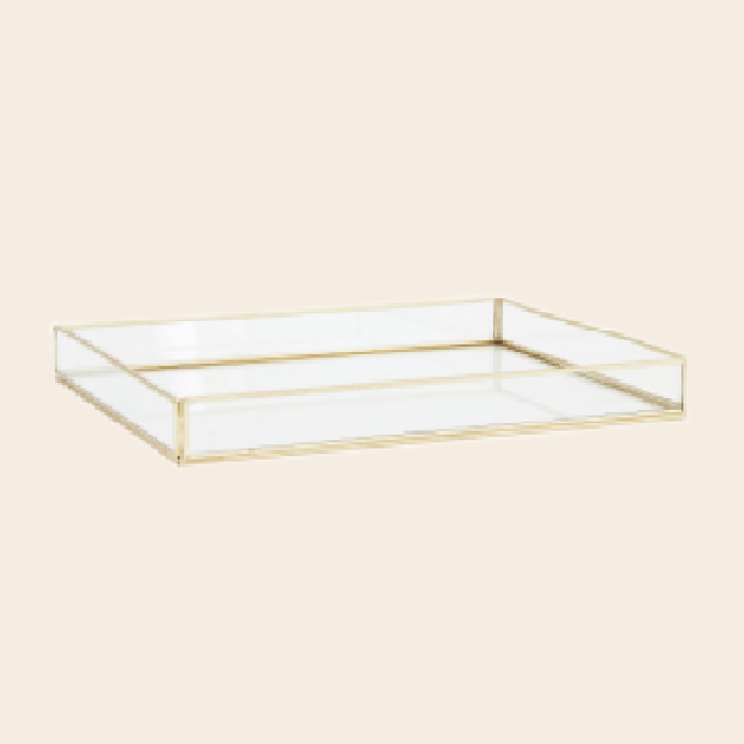 Madam Stoltz Glass Tray