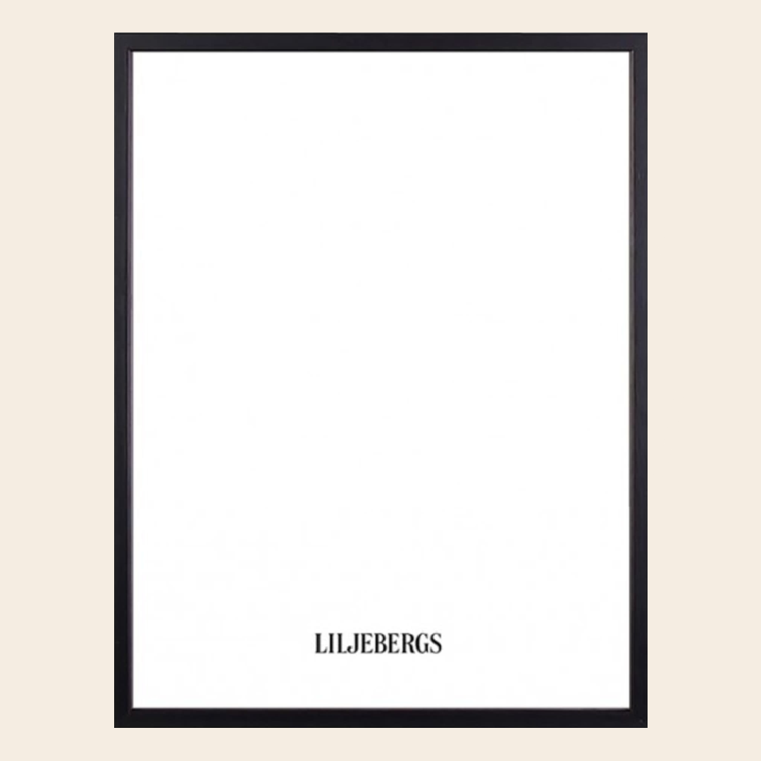 Liljebergs Lijst zwart hout 40x50cm