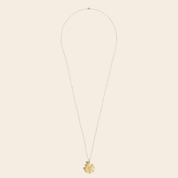 A Beautiful Story necklace 'Paradise' clover - aventurine