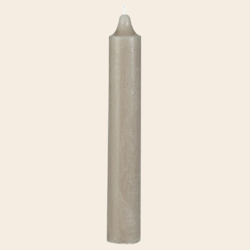 IBLaursen Copy of rustieke kaars XL - wit
