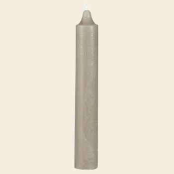 IBLaursen Copy of rustieke kaars XL - wit