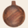 IBLaursen Bowl w/small handle oiled acacia wood