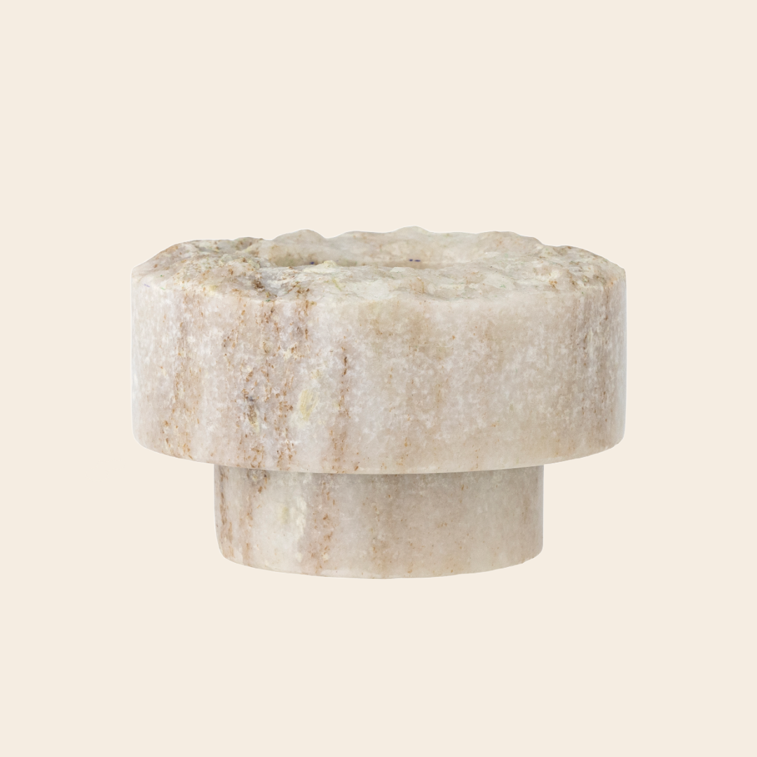 Bloomingville votive ' Forli' - marble