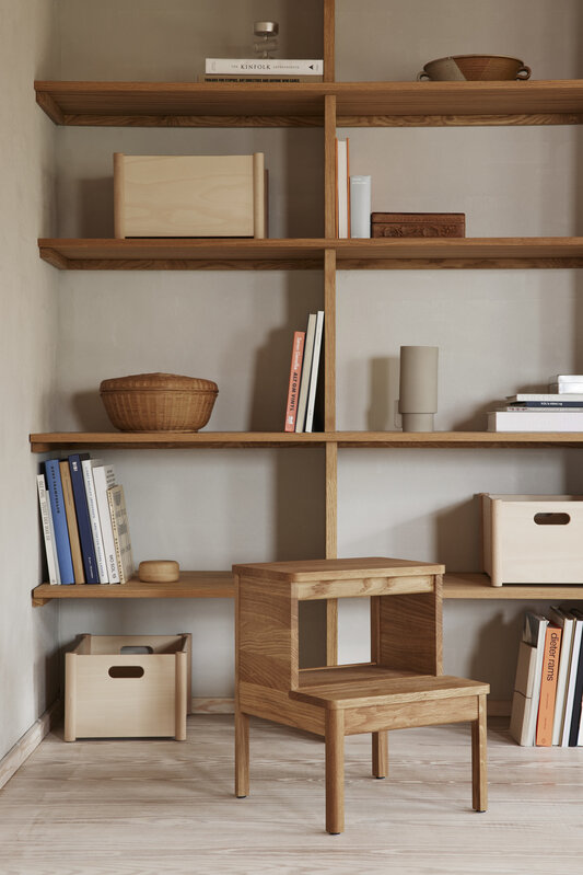 Form & Refine stepstool ‘A Line’ - oak