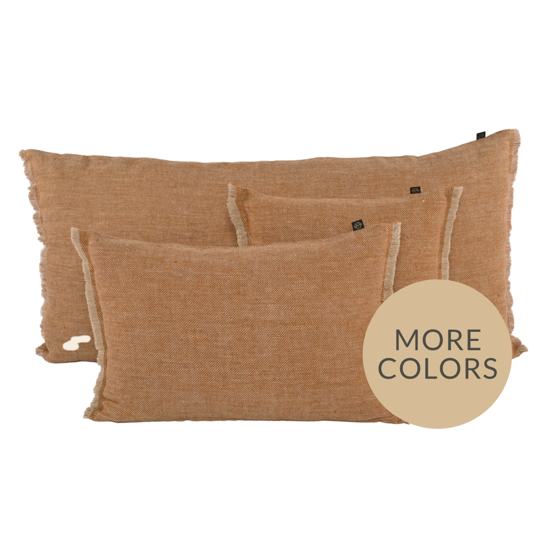 Haomy kussenhoes 'Cuba' - linnen