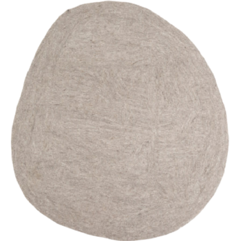 Mushkane rug 'Pebble' XL felt - stone
