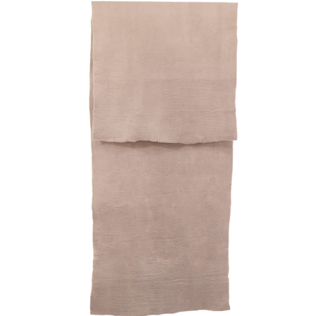 Mushkane japans paneel 'Nuno' vilt / katoen - sand