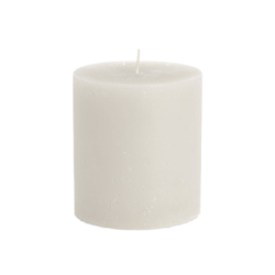 Rustik Lys candle 'Rustiek' 10x11 cm - linen