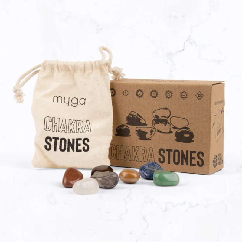 Myga chakra stenen