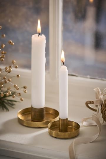 IBLaursen kandelaar 'Holly' - brass