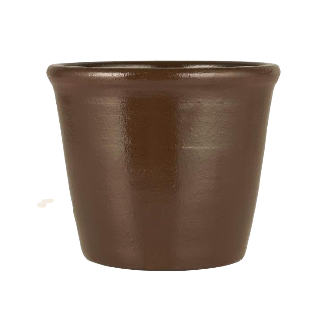 IBLaursen pot 'Conical' - mocca