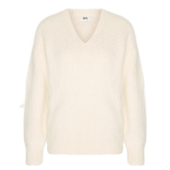 Inti Knitwear trui 'Mica' alpaca - ecru