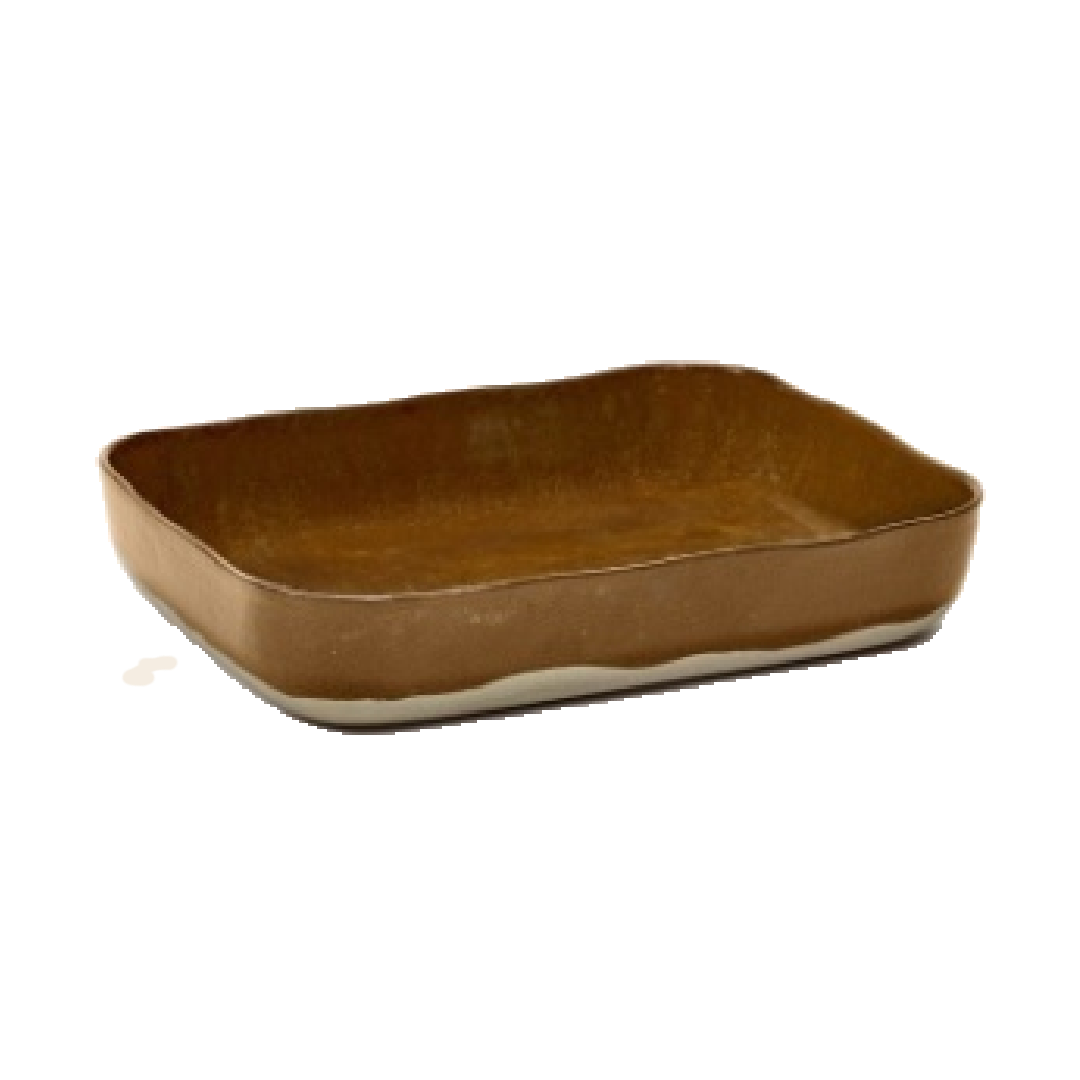 Serax oven dish 'Merci No.10' - ochre