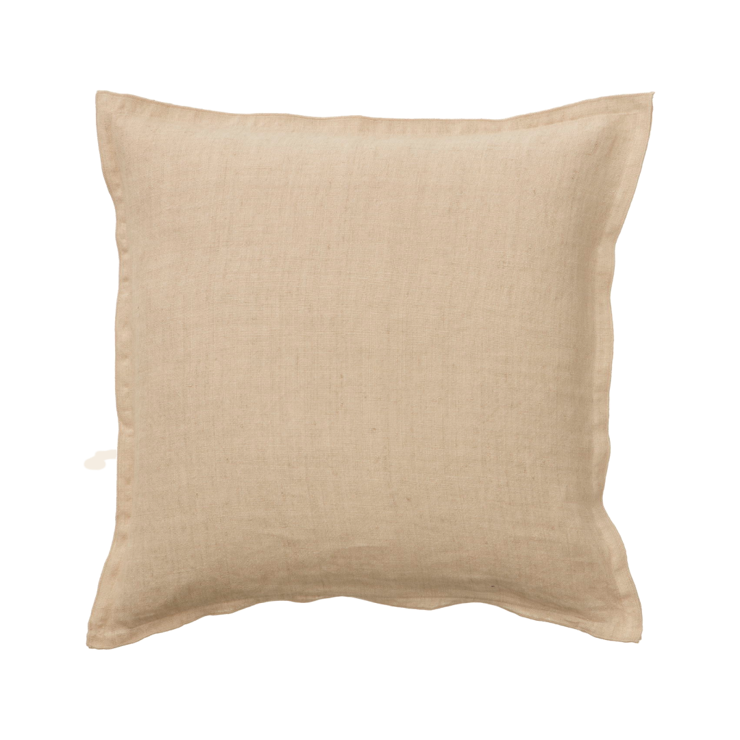 Bungalow pillow case linen - 50 x 50 cm