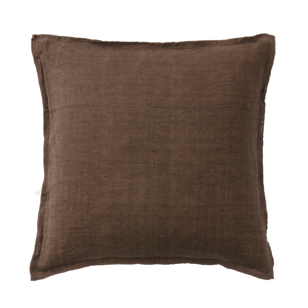 Bungalow pillow case linen - 50 x 50 cm