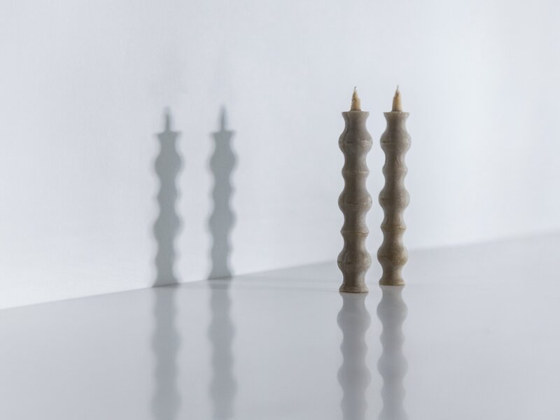 Takawaza set/5  kaarsen 'Nanao'