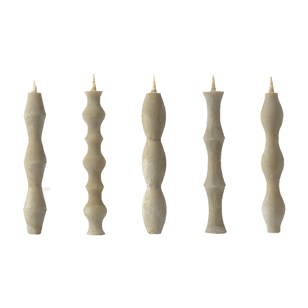 Takawaza set/5  kaarsen 'Nanao'