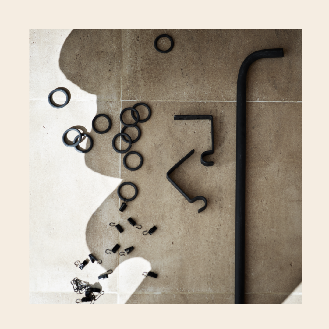 TineK Home Gordijnroede Staal