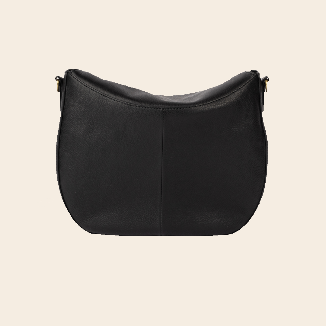 OMyBag tas 'Lana' - zwart soft grain