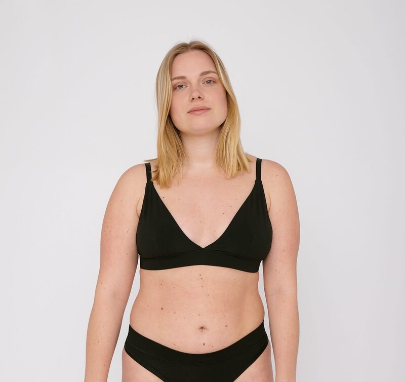 Organic Basics Organic Cotton Triangle Bra