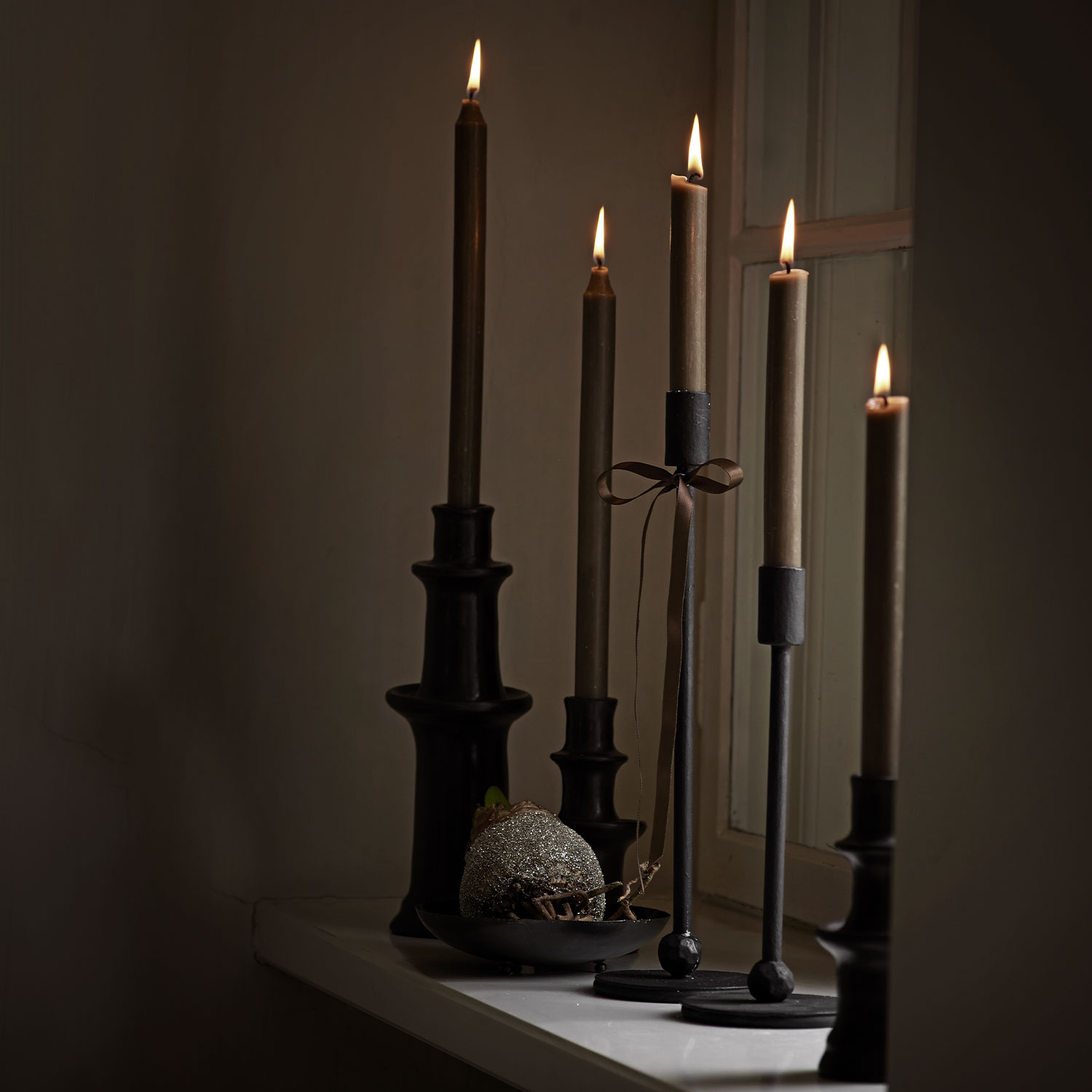 TineK Home box 8 candles hazel - stearin