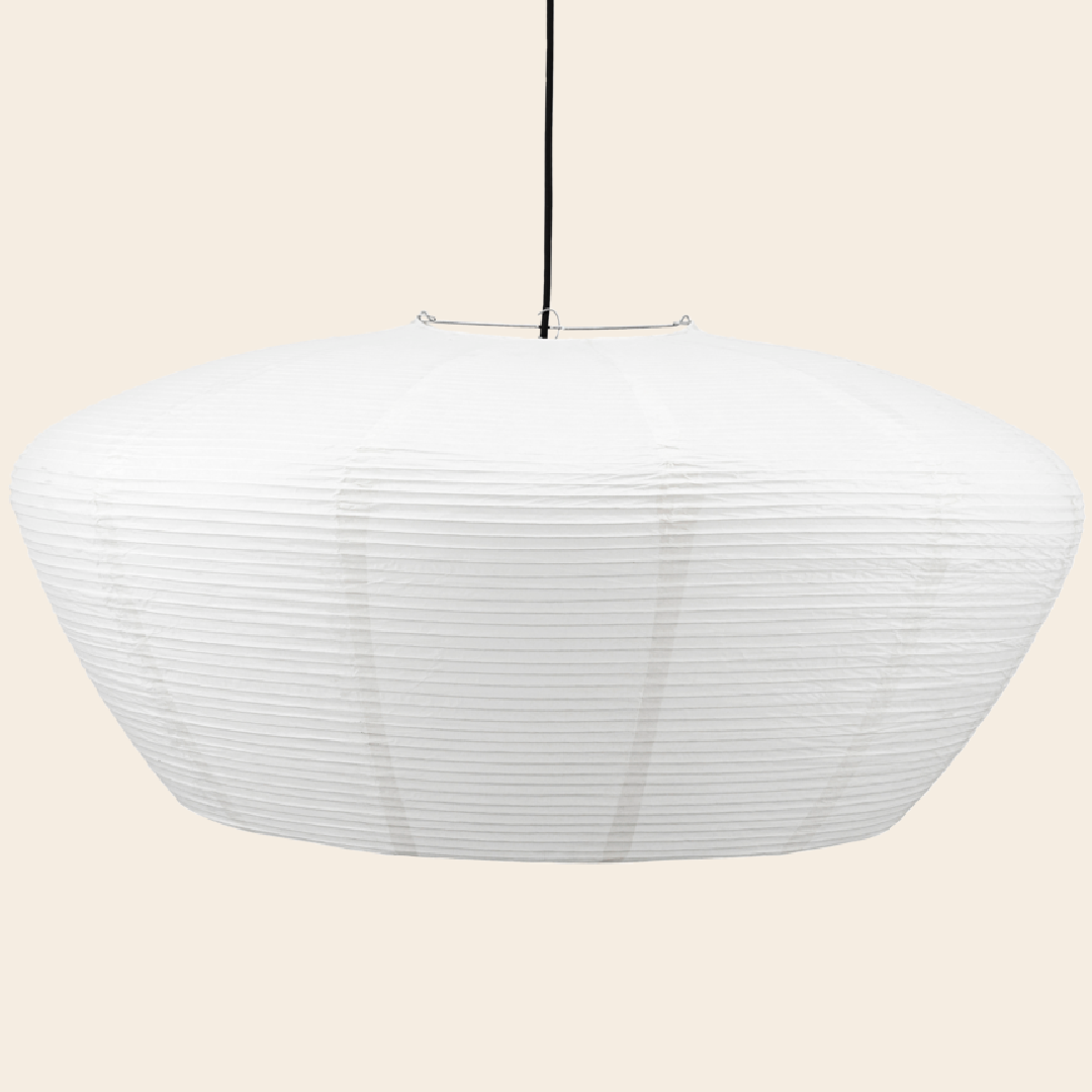 House Doctor lampshade 'Bidar' XL - rice paper