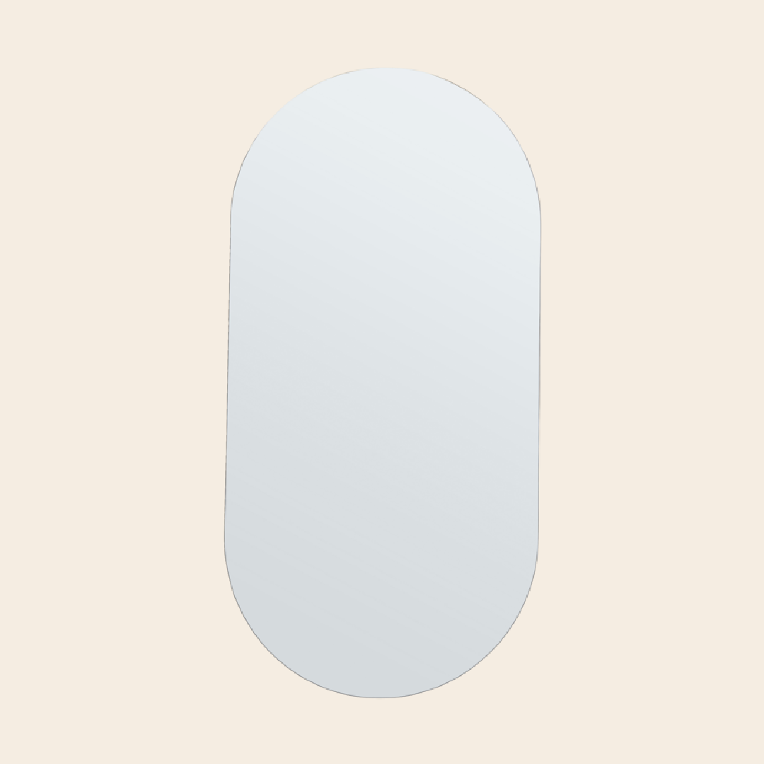 House Doctor spiegel 'Walls' ovaal