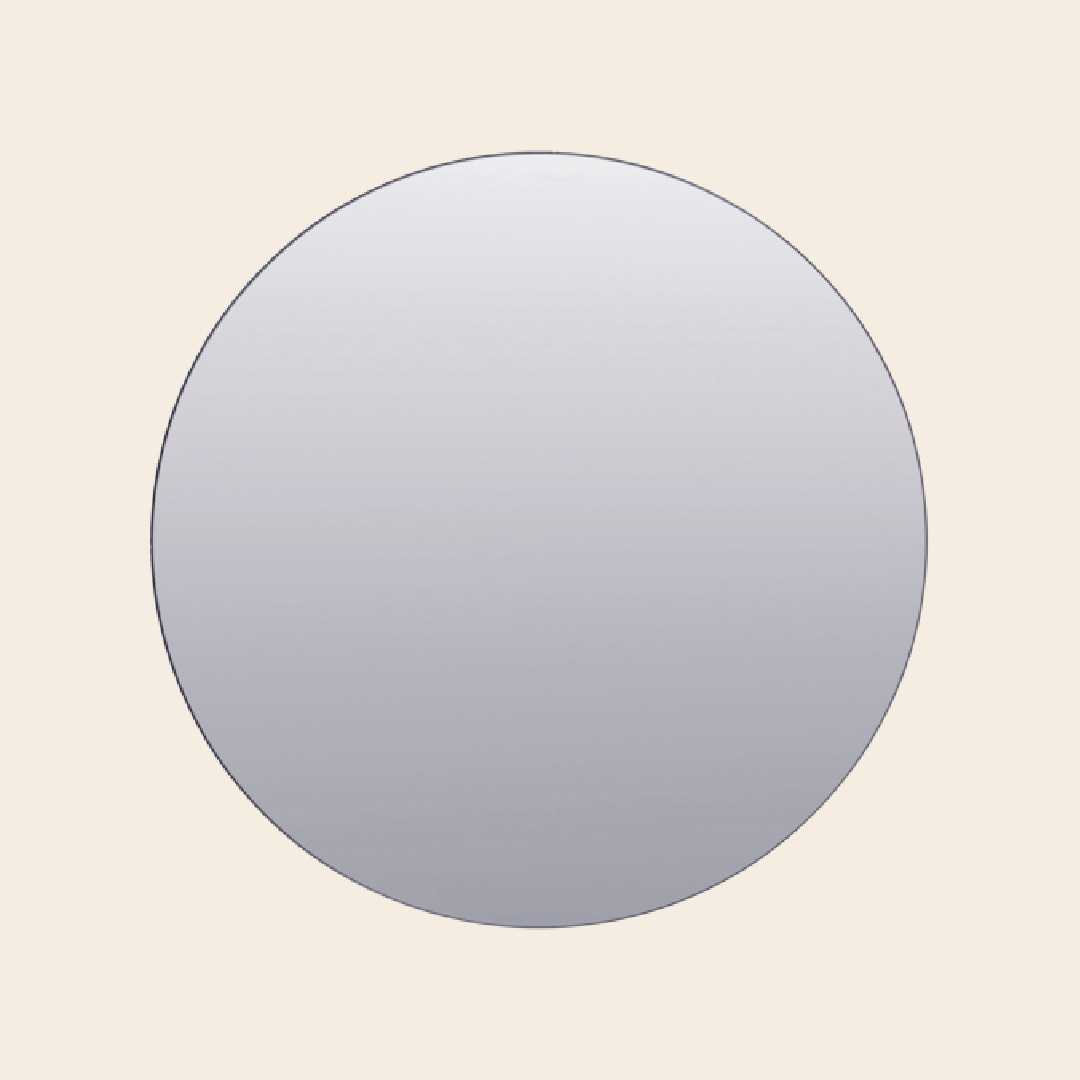 House Doctor spiegel 'Walls' rond - 80cm