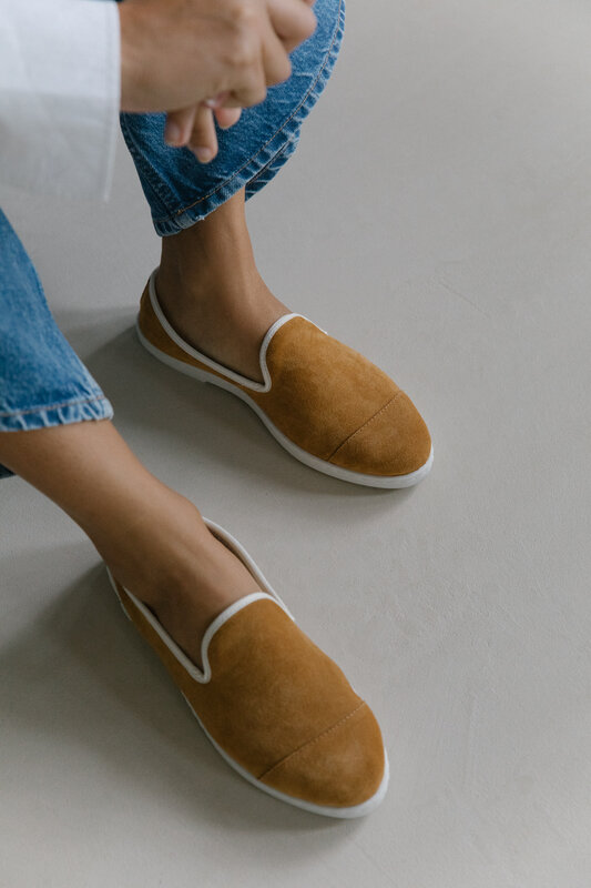 Angarde bootie 'Cuir' - camel