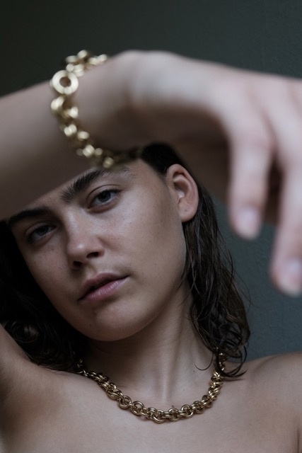 Bandhu necklace 'Maliën' - goldplated