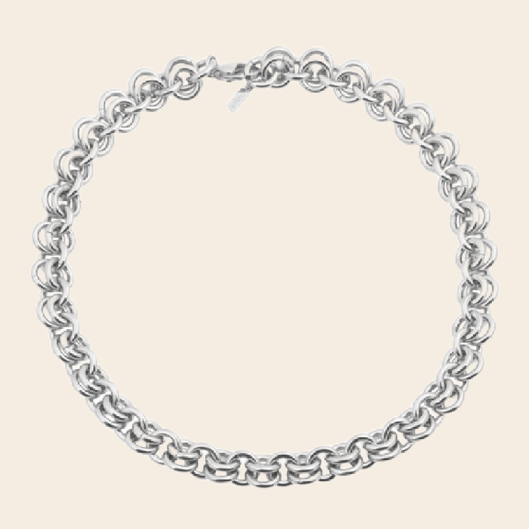 Bandhu ketting 'Maliën' - rvs