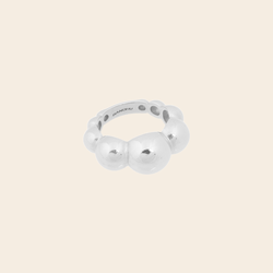 Bandhu ring 'Dot' - steel