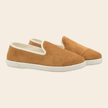 pantoffels 'Cuir' - camel