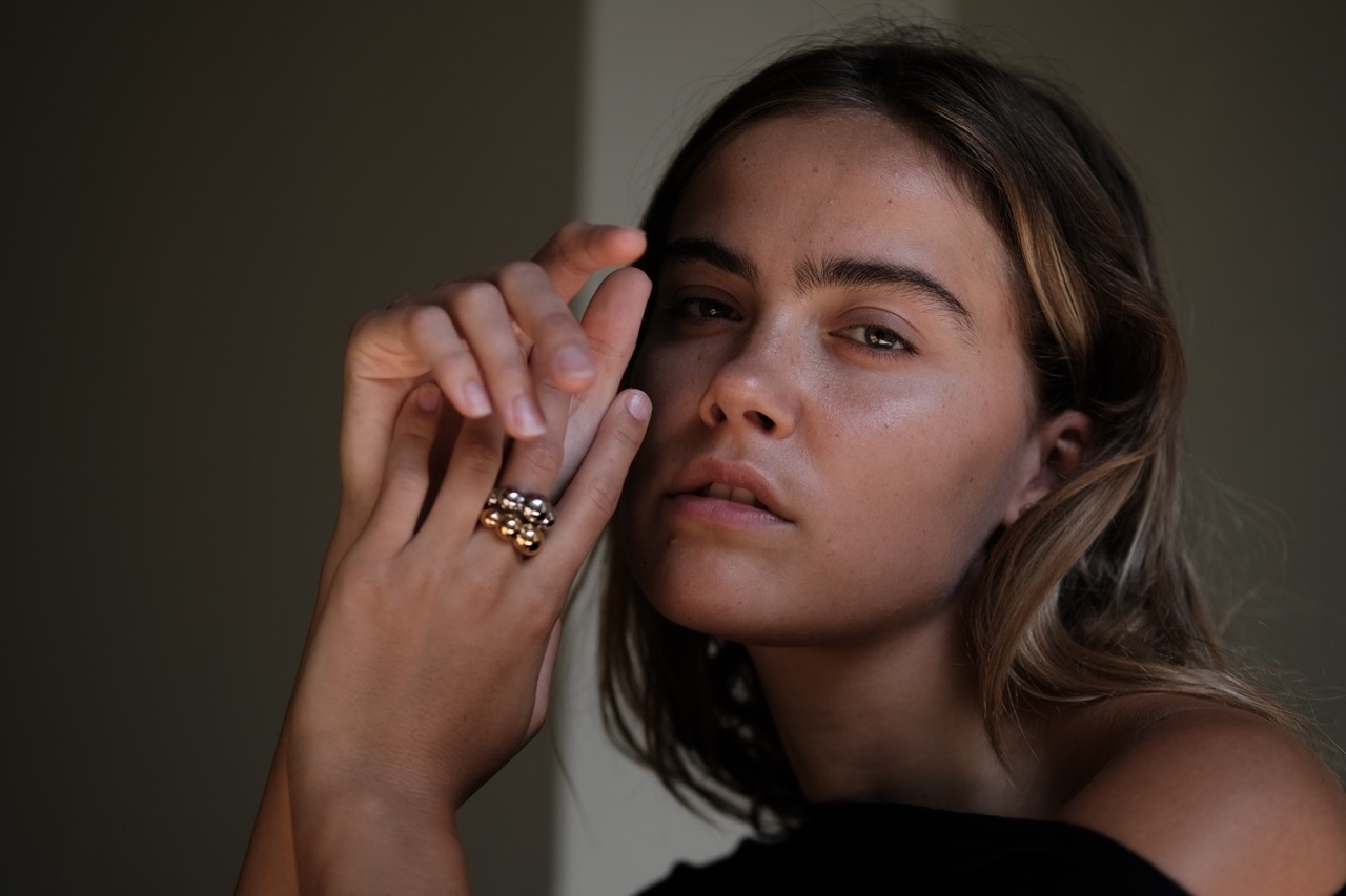 Bandhu ring 'Dot' - steel