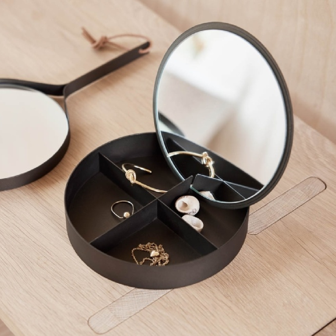 OYOY juwelenbox 'Mira' - zwart