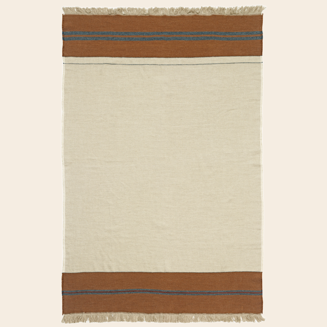 Libeco plaid 'The Highland' - smoke