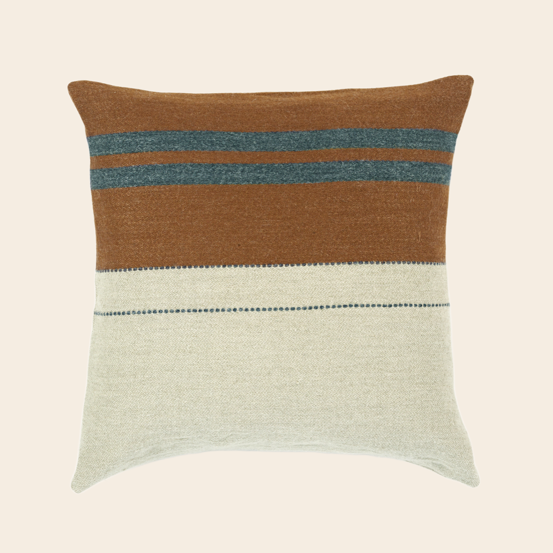 Libeco pillowcase 'The Highland' - smoke